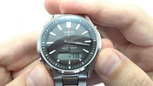 How to set date on Casio Lineage LCW-M100TSE-1AER 4K