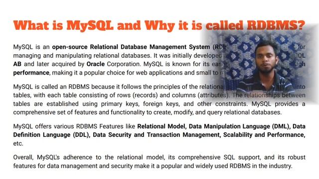 Introduction to MySQL: Master Database Management & DBMS | Coding India
