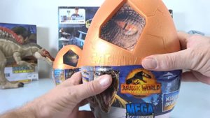 🦖 JURASSIC WORLD DOMINION Dinosaur Figure Opening 🦕 Playset + T-REX + Spinosaurus