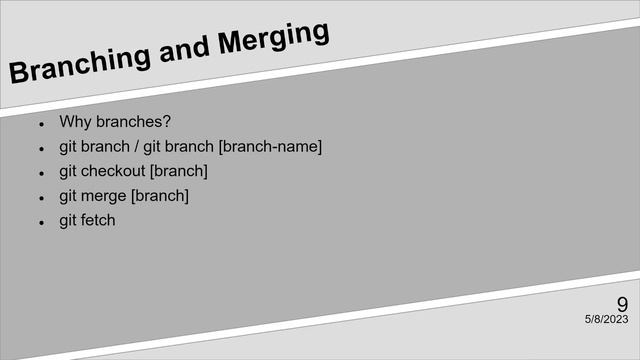 Git and the CLI Presentation смотреть онлайн