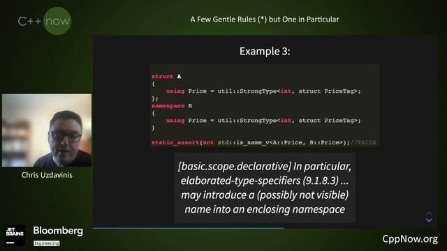 A Few Gentle Rules (*) but One in Particular - Chris Uzdavinis [CppNow 2021]