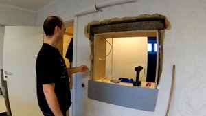 Мой проект "Аквариум встроенный в стену"  Aquarium in der Wand