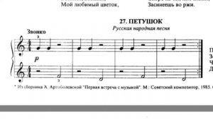 ФОРТЕПИАНО ДЛЯ НАЧИНАЮЩИХ/УРОКИ ПИАНИНО/Как играть мелодию ПЕТУШОК?