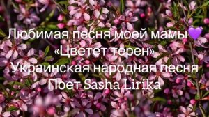 Украинская народная песня «Цветёт терен»
