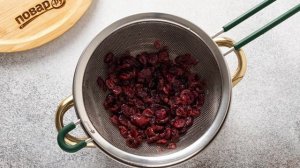 Компот из сушеной клюквы