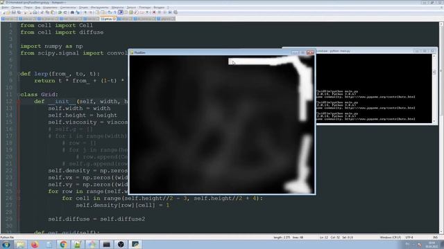FLUID SIMULATION part 1: DIFFUSION смотреть онлайн