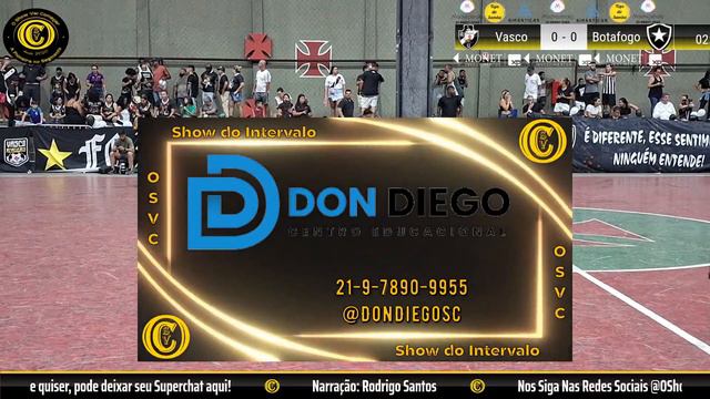 Botafogo x Vasco - SemiFinal Sub 7 - Rio Futsal AO VIVO COM IMAGENS
