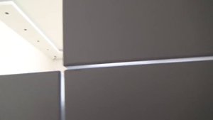 Шкаф встроенный с распашными дверями и лифтом пантографом
