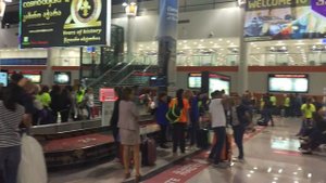 Прилетел в Грузию. Аэропорт Тбилиси. Georgia, Tbilisi Airport