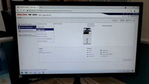 How to setup SMB scan on ricoh copier