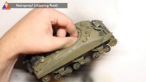 Painting Sherman Tank Camouflage… "FURY" Style! | Scale Model Tutorial