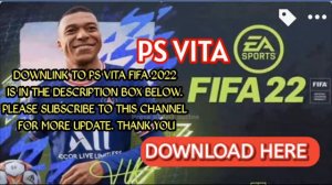fifa 22 Ps Vita. Download Now