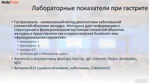 Интерпретация данных шкал "Желудок" и "Хеликобактер" в программном модуле "Биохакинг"