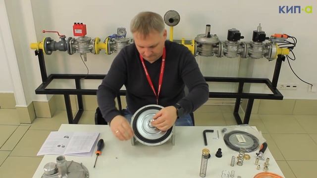 Замена пружин и мембран на регуляторе газа Madas RG/2MB смотреть онлайн