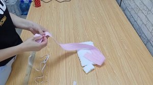 Как сшить бант на резинке для конверта на выписку. Пояс на липучке