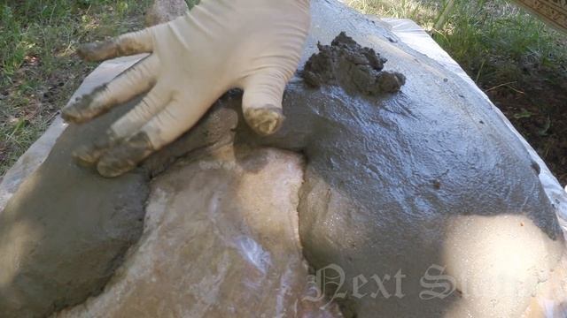 DIY. ЛИСТ ЛОПУХА ИЗ ЦЕМЕНТА! ПРОСТО ОГРОМНЫЙ!/Поделка из цемента смотреть онлайн