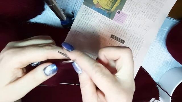 Продвижение проекта "Вязание мужского свитера "Бордо". смотреть онлайн