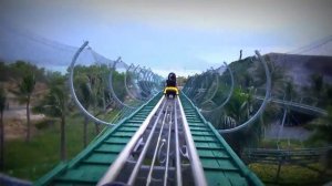 Электросани. Вьетнам. Парк развлечений  в Нянчаге на острове  Vinpearl,