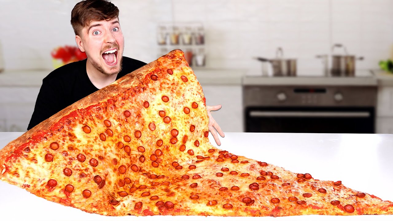 Самый большой кусок пиццы