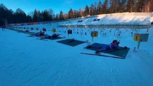 Девушки 13-14 лет. Гонка преследования. Абзаково. Мобильный дневник.