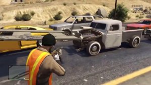 GTA 5 как открыть отсек в авто грузовике туториал