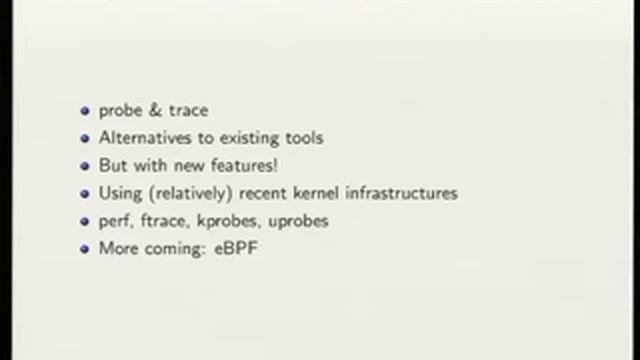 Jiří Olša, Arnaldo Carvalho de Melo - News from perf land: probe, trace and scripting