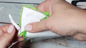 Пэчворк прихватка Новый год своими руками