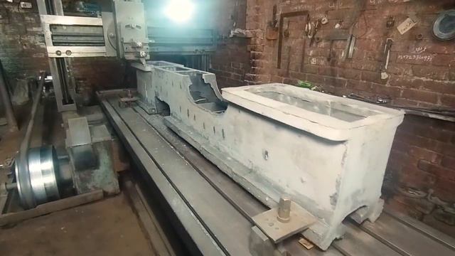 Удивительный процесс изготовления станины токарного станка