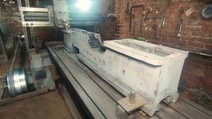Удивительный процесс изготовления станины токарного станка