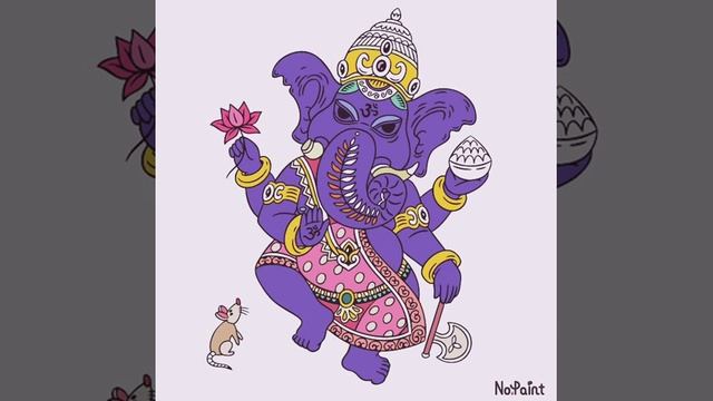 No.Paint-Статуя индийского бога смотреть онлайн