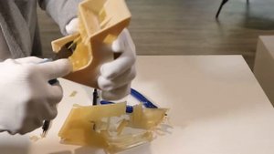 Removing support material out of ULTEM™9085 has never been so easy