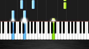 Wham! - Last Christmas - EASY Piano Tutorial by Plutax - Synthesia