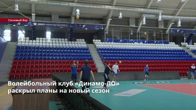Волейбольный клуб «Динамо-ЛО» раскрыл планы на новый сезон