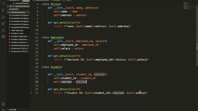 Python Tutorial | Multiple Inheritance | University System Explained |PART 2