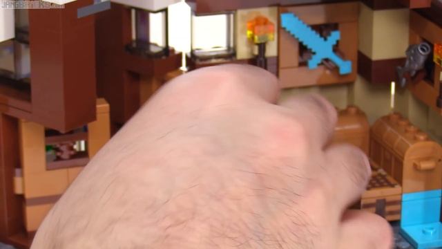 LEGO Minecraft Waterfall Base review! 21134 смотреть онлайн