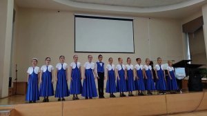 "Веселая песенка" музыка И. Кадомцева, слова П. Синявского