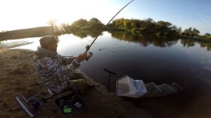 Рыбалка на Клязьме выше г.О/Зуево.  4 сентября 2019.