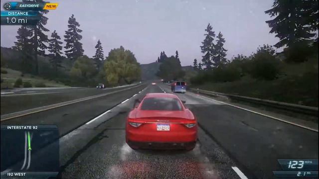 NFS MOST WANTED 2012 | Red Maserati (Free run Video) смотреть онлайн