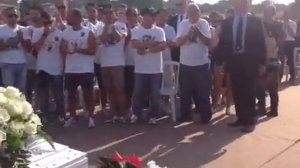 Castiglione del Lago, i funerali di Andrea Antonelli