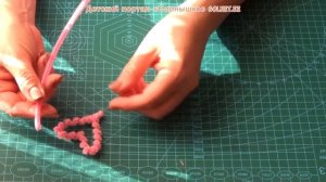 Сердечко из синельной проволоки. DIY Love heart craft