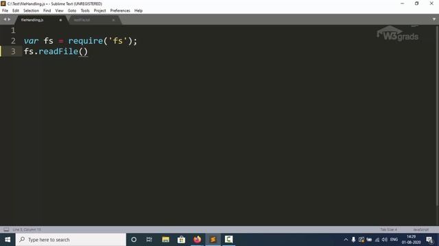 Node.js File System | fs module in NodeJS | Part1 | Node.js Tutorial Series