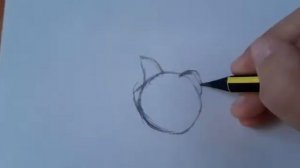 Как нарисовать котёнка??.Рисуем котёнка просто.