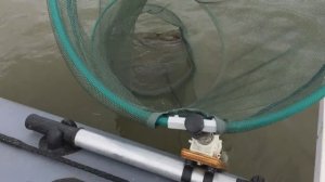 #155. Садок в лодке ПВХ.