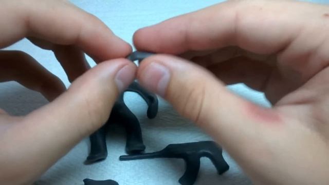 Military Soldiers From Plasticine With AK!