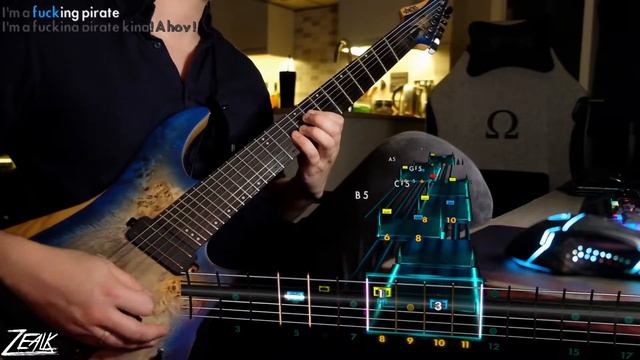 Alestorm - The Battle of Cape Fear River (Rocksmith CDLC) Guitar Cover смотреть онлайн