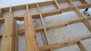 Строительство каркасный дом размером 8,4 х 8,9 м