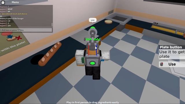 Cooking Peoples Burgers | Cook Burgers ROBLOX #5 смотреть онлайн