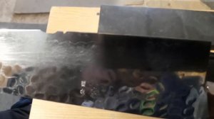 Реставрация режущей кромки кухонного ножа YAKSEL.