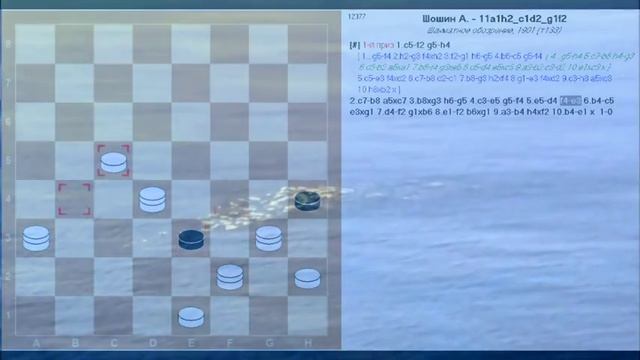 Шашечные задачи А.Шошина.draughts.Запирание шашек смотреть онлайн