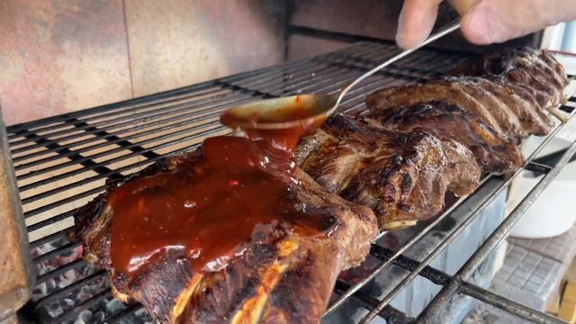 Новогодняя печь! Готовим свиные ребра в пиве, соус барбекю и сладкий чили! С наступающим 2023 годом смотреть онлайн